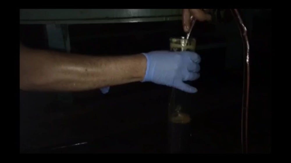 Otobüs yangınlarına sebep olan kaçak akaryakıt tankerine baskın 