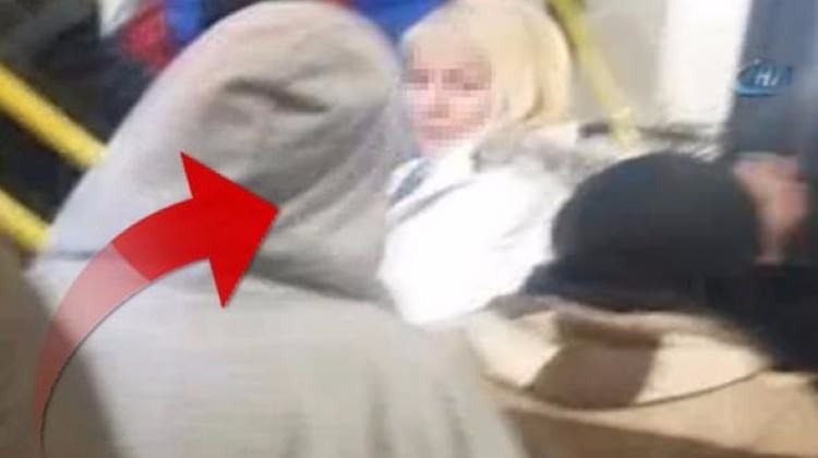 Otobüse binmeye çalışanları böyle hedef aldılar!
