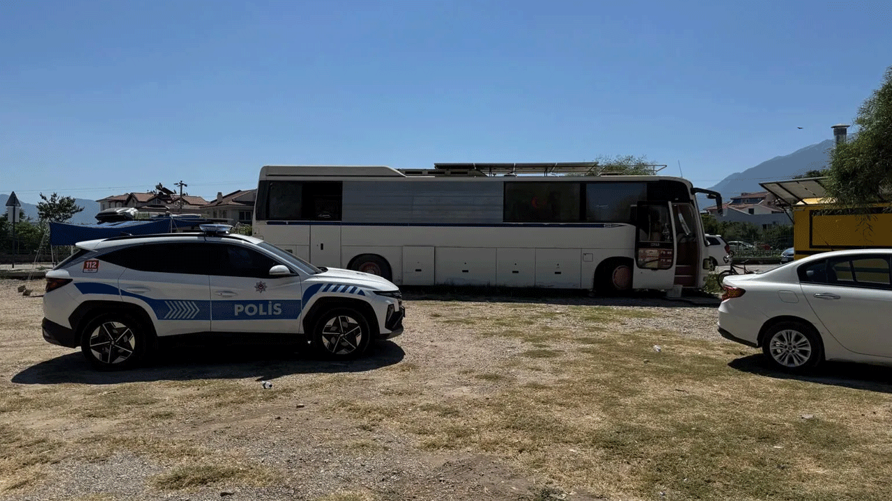 Otobüste korkunç olay