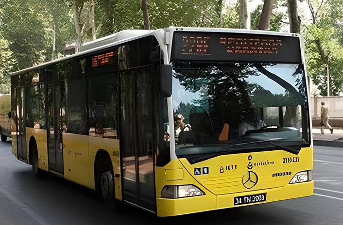Otobüste rezillik! Bunu yaptı