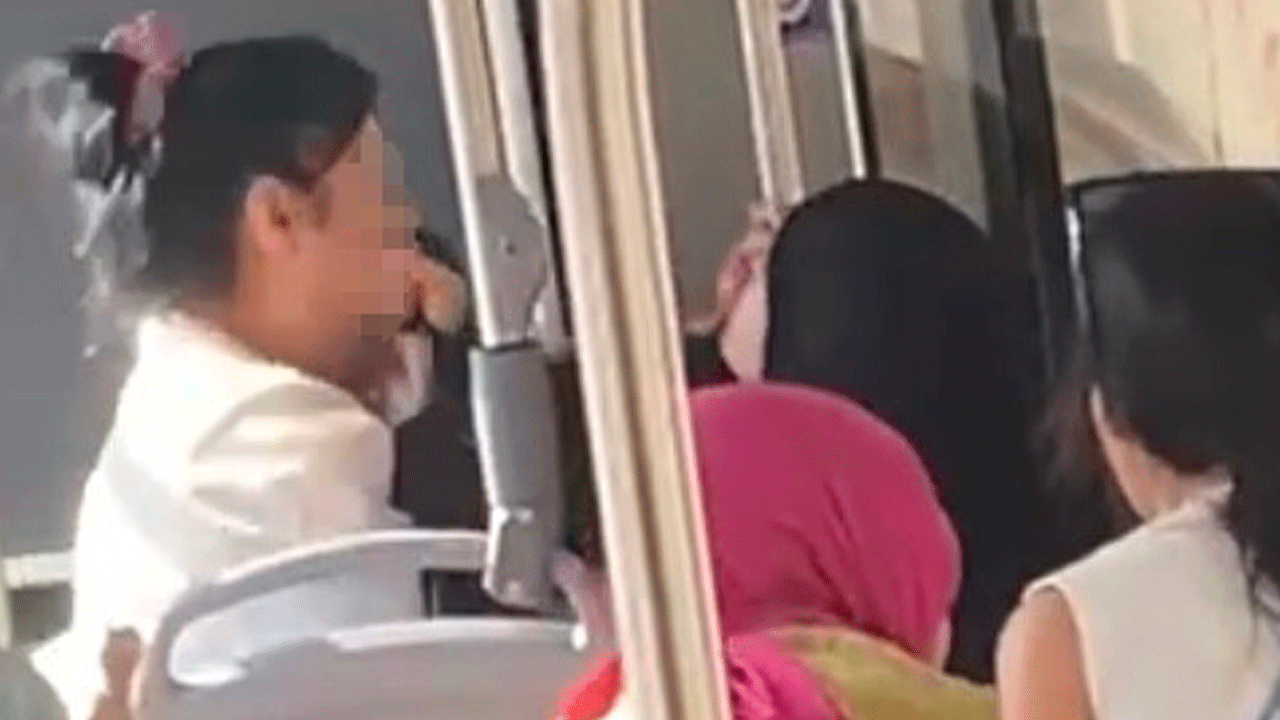 Otobüste tesettürlü kadına "Def olun gidin lan buradan" demişti! Başörtüsü düşmanı tutuklandı