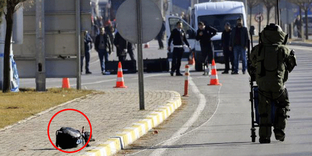 Otobüsten inen kadın çantayı attı ve kaçtı… Ortalık karıştı