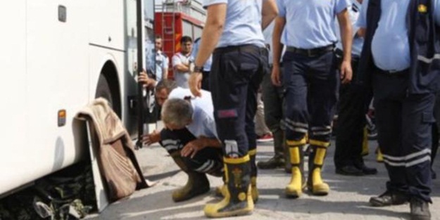 Otobüsten valizini alırken hayatını kaybetti