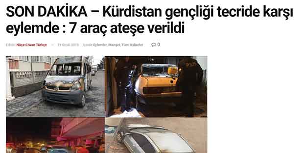 'Otobüsü PKK yaktı' demişlerdi! Gerçek ortaya çıktı