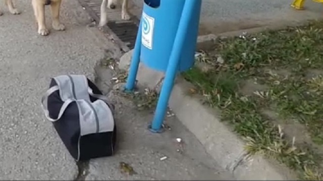 Otogarda korkutan valiz