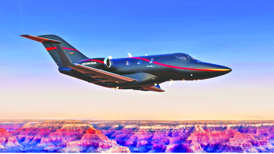 Otomatik iniş sistemli "HondaJet Elite II" piyasaya çıkıyor