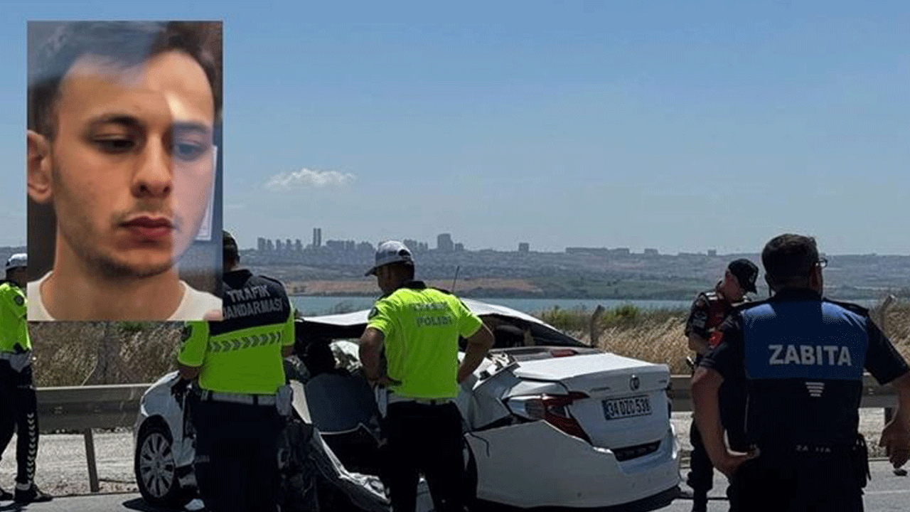 Otomobil, bariyerlere çarptı: Astsubay hayatını kaybetti, 2 uzman çavuş yaralandı