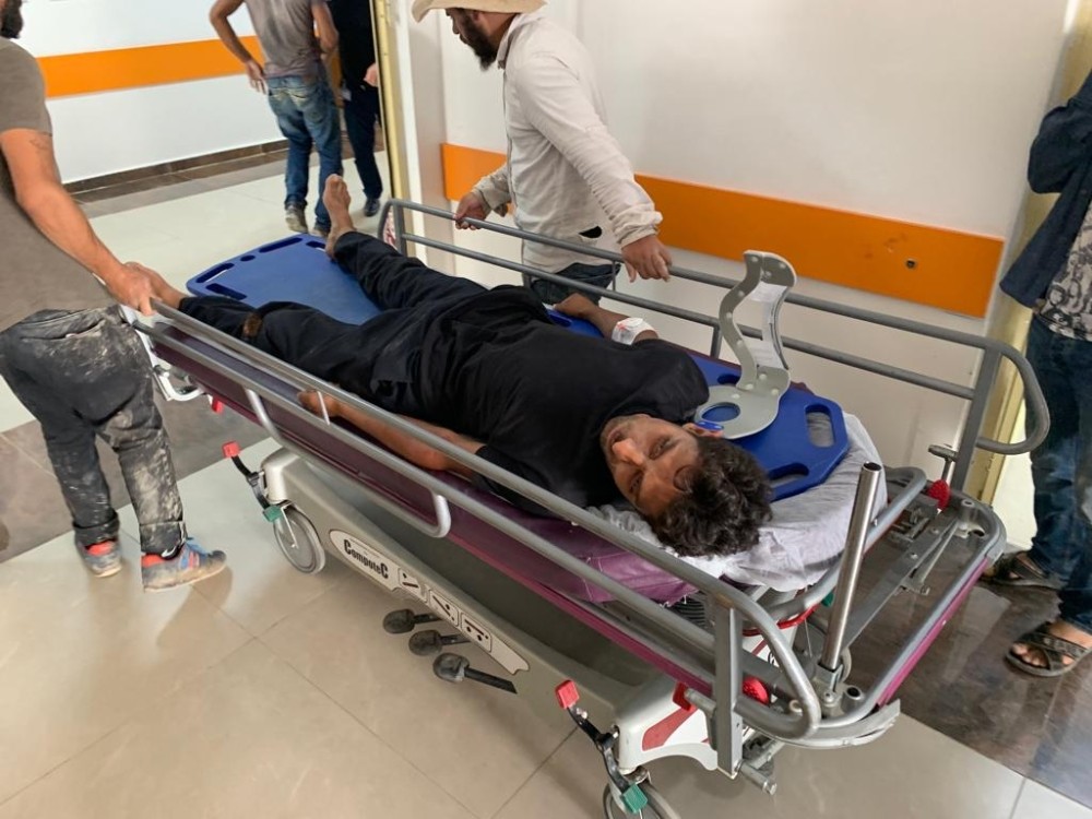 Otomobil ile motosiklet çarpıştı: 1 yaralı 