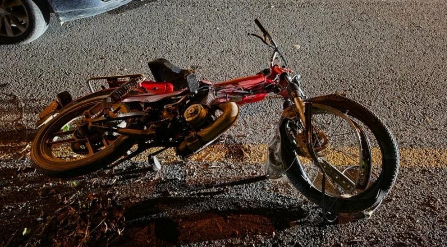 Otomobil ile motosiklet kafa kafaya çarpıştı: 1 ölü