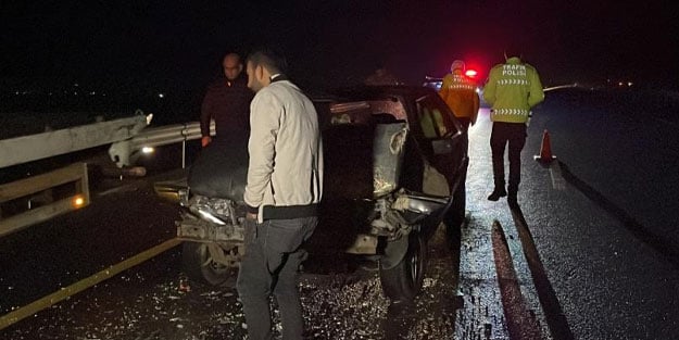 Otomobil ile tır çarpıştı: 4’ü çocuk 9 yaralı