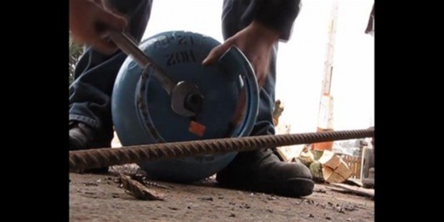 Otomobil jantından bakın ne yaptı!