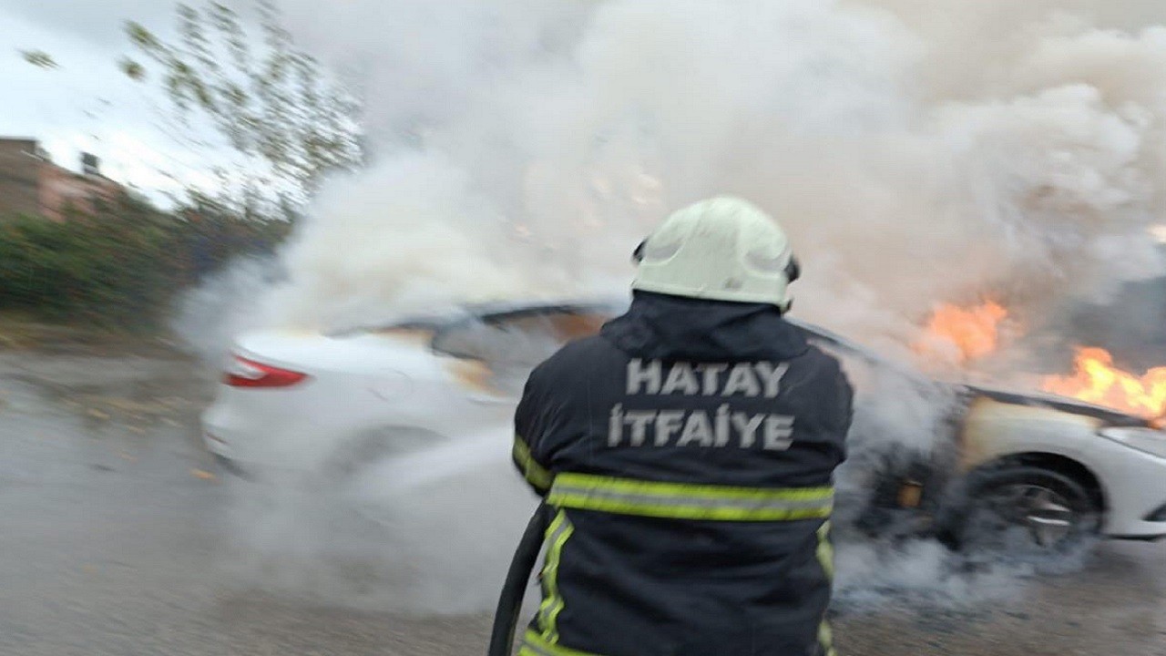 Otomobil küle döndü!