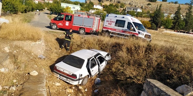 Otomobil şarampole yuvarlandı: 5 yaralı