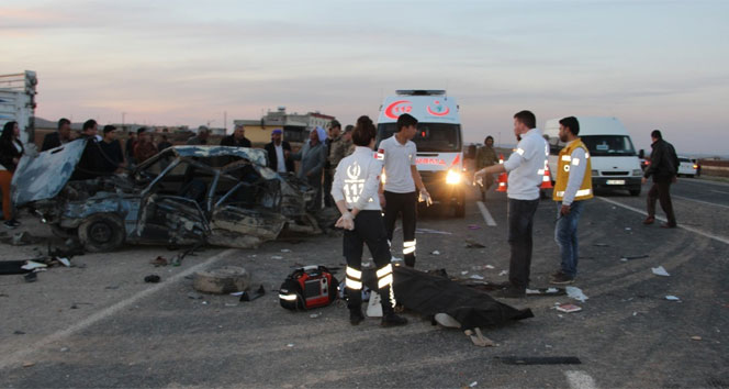 Otomobil takla attı: 1 ölü, 4 yaralı