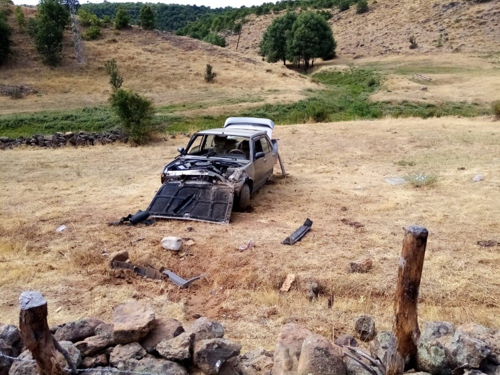 Otomobil takla attı; 3 yaralı 