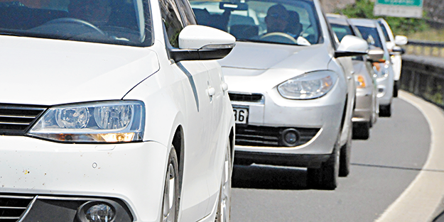 Otomobilde renk de marka da değişmedi