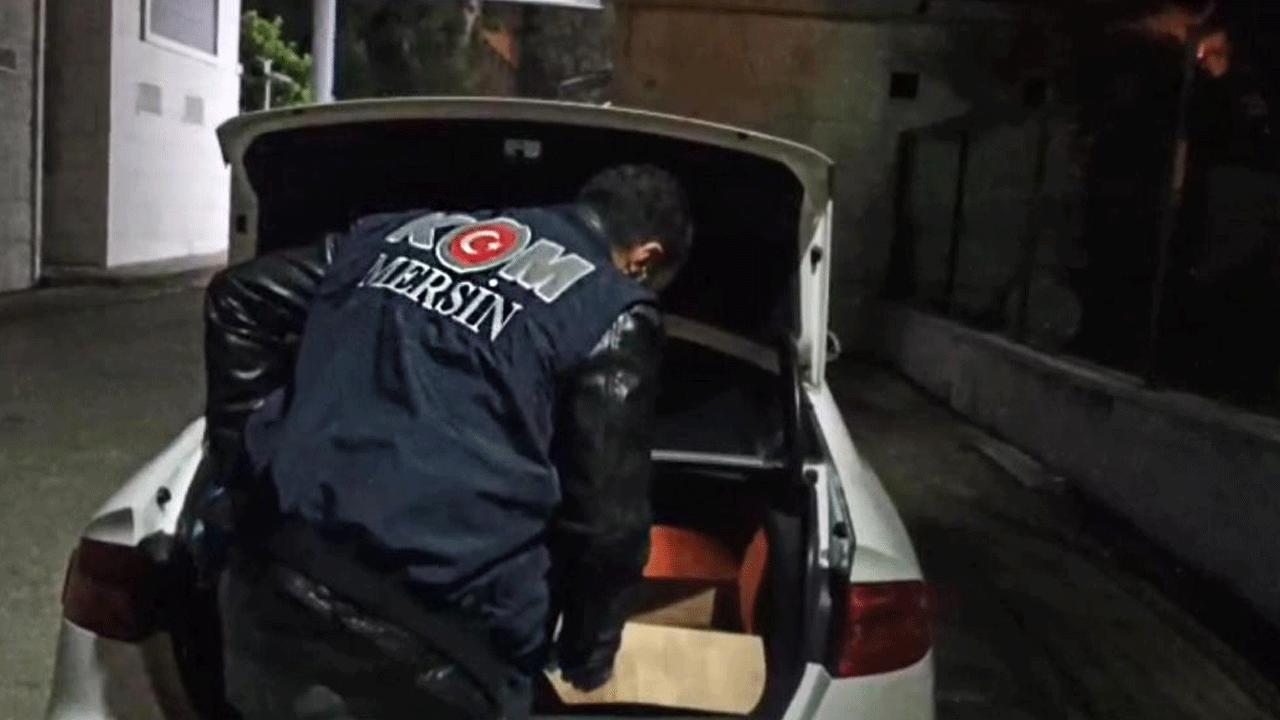 Otomobilden çıkanlar 'pes' dedirtti