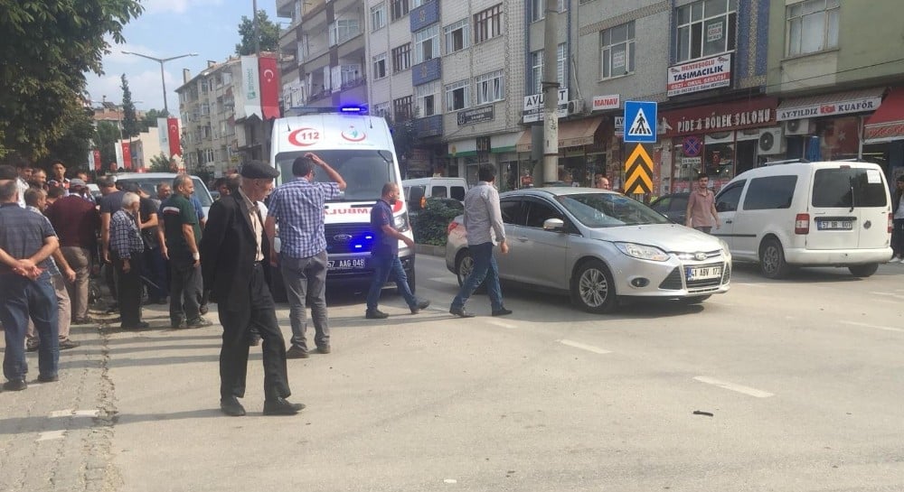 Otomobilin çarptığı bisikletli çocuk yaralandı 