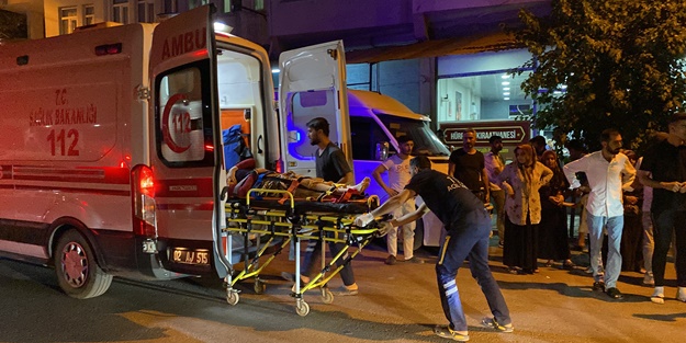 Otomobilin çarptığı kadın yaralandı