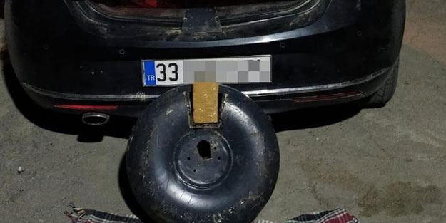 Otomobilin LPG deposunda 20 kilo eroin bulundu