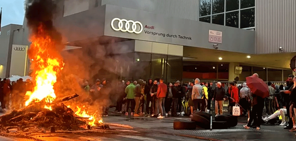 Otomotiv devinde üretim durdu! İşçiler araba anahtarlarına el koydu