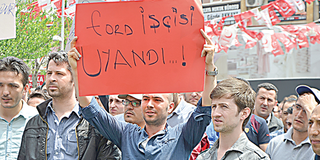 Otomotivde eyleme devam