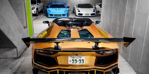 Çılgın garaj! Böylesini görmediniz - VİDEO