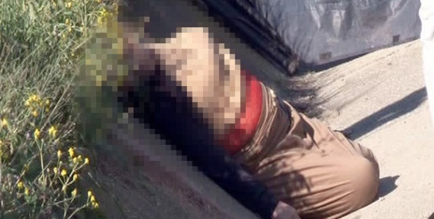 Otoyolda dehşet görüntüler