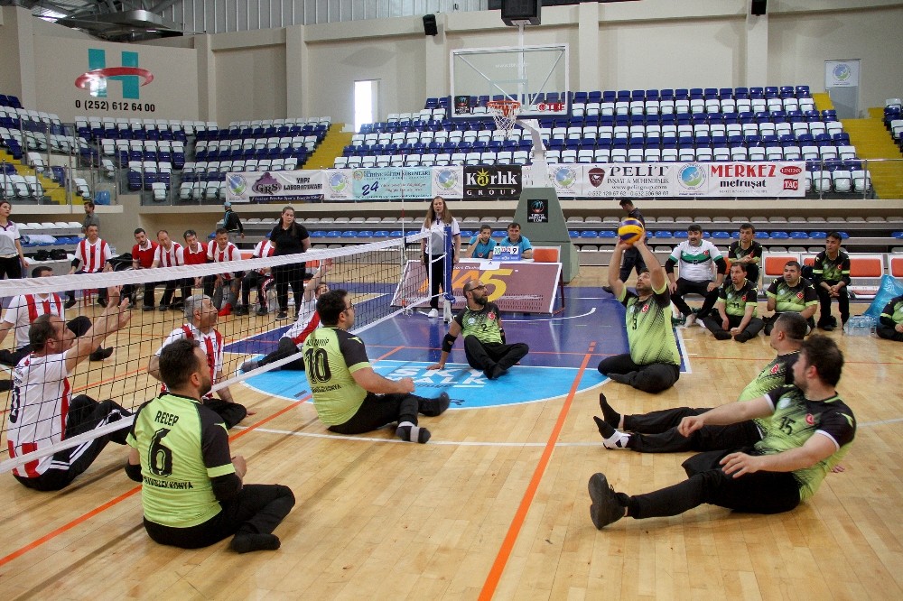 Oturarak Voleybol 1. Lig 2’inci etap maçları Fethiye’de başladı 
