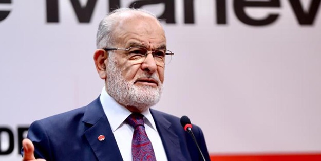 Oturduğu masayı unuttu! Karamollaoğlu'ndan ilginç çıkış