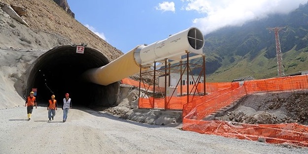 Ovit Tüneli'nin yüzde 70'i tamamlandı