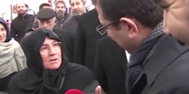 Oy isteyen İmamoğlu'na yaşlı kadından olay cevap: CHP ile iş olmaz