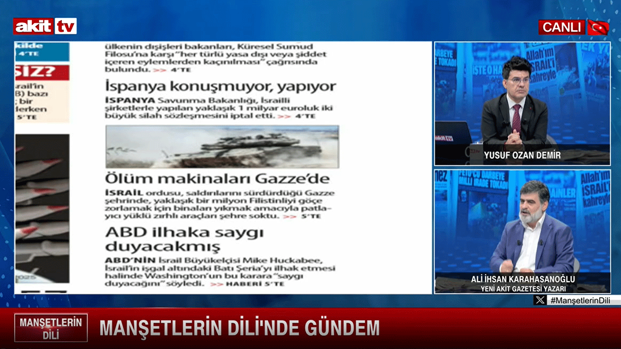 Öyle bir anlaşmamız var da haberimiz mi yok? Yeni Asya'dan Türkiye'ye iftira