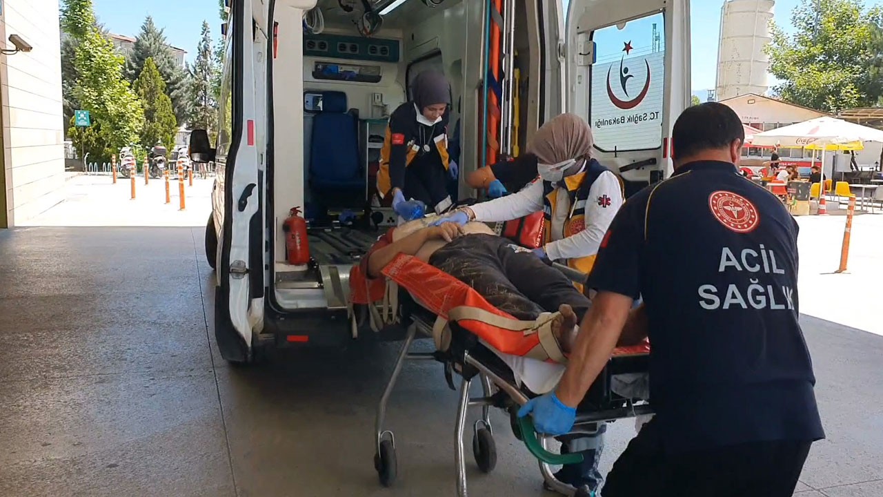 Oysa budama yapmak istemişti! 4 metreden düştü