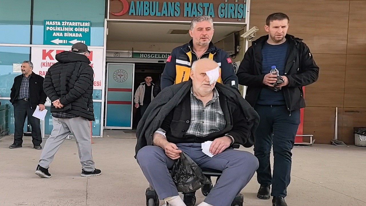 Oysa sadece boya yapacaktı! Talihsiz adam gözünü kaybetti