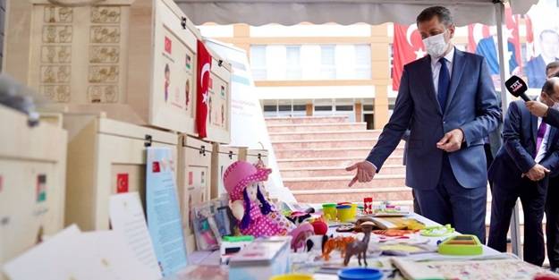 Oyun sandıkları, Filistinli çocuklar için yola çıkıyor