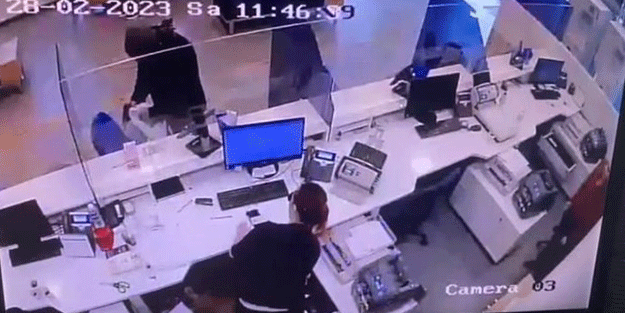 Oyuncak tabanca ile yapılmıştı! Banka soygunu böyle yapılmış
