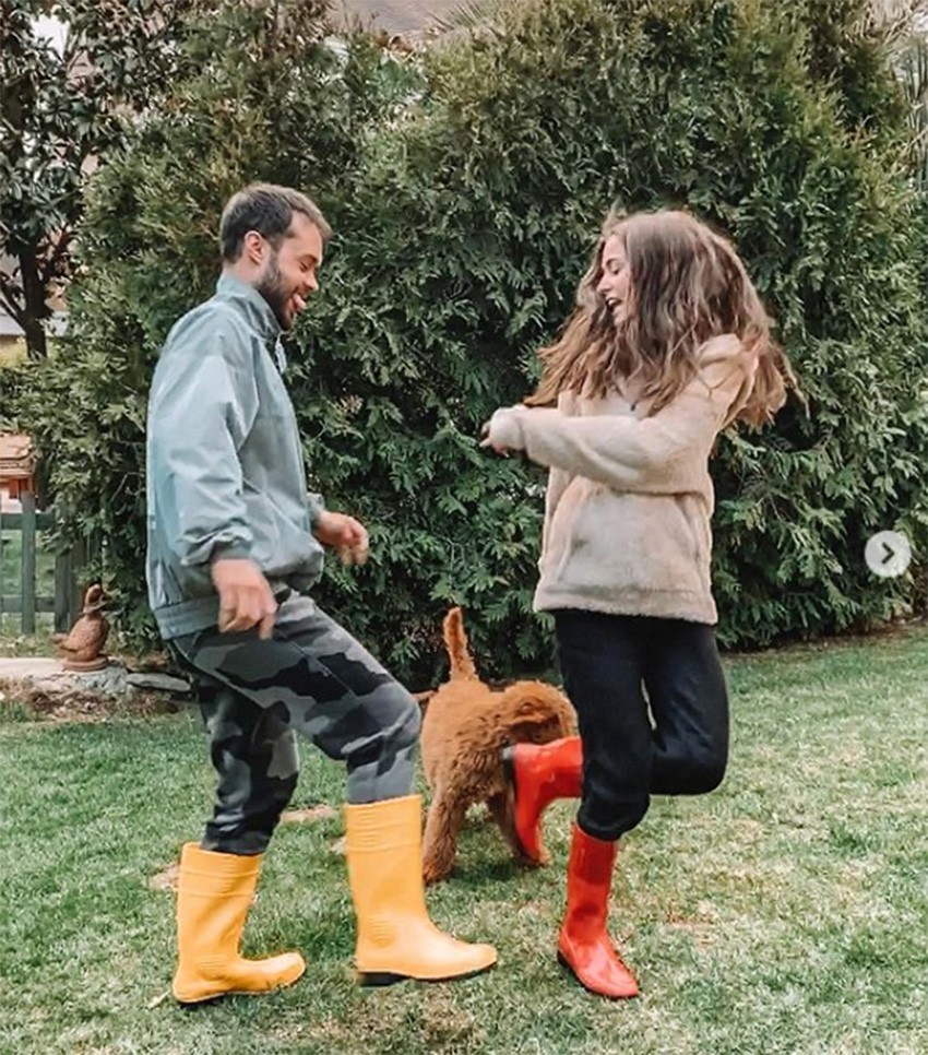 Oyuncu Bensu Soral’dan korona dansı 