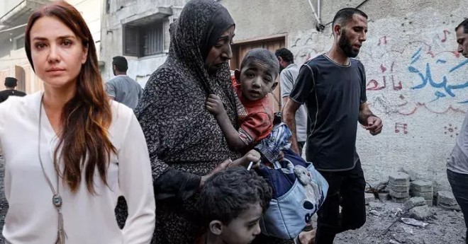 Oyuncu Deniz Uğur'dan meslektaşlarına Gazze tepkisi: Sİzden utanıyorum
