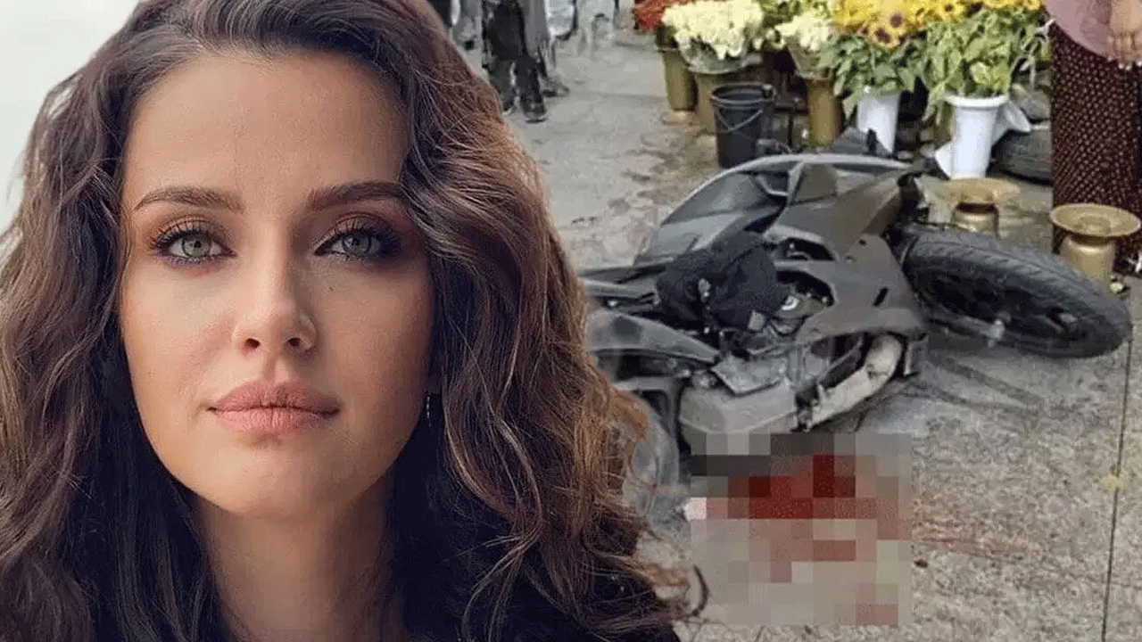 Oyuncu İrem Helvacıoğlu kazada yaralandı