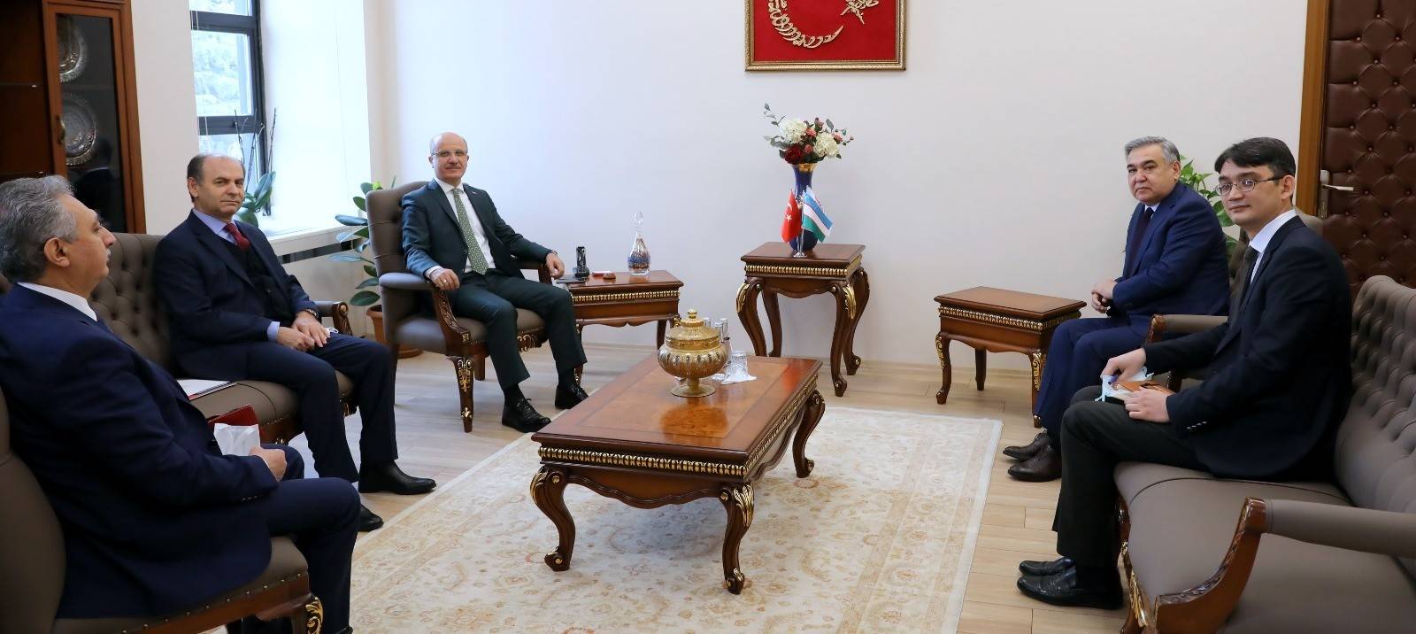 Özbekistan Ankara Büyükelçisi Agzamhodjaev’nden YÖK Başkanına ziyaret