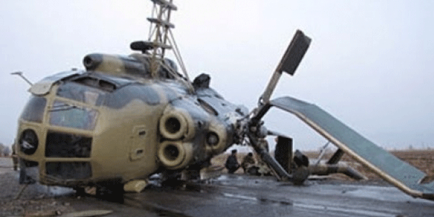 Özbekistan'da Rus askeri helikopteri düştü