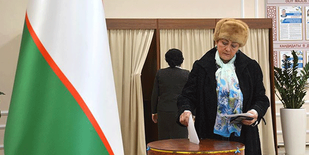 Özbekistan'daki cumhurbaşkanı seçiminin resmi sonuçları açıklandı