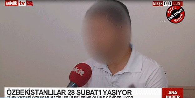 Özbekistanlılar 28 Şubat'ı yaşıyor!
