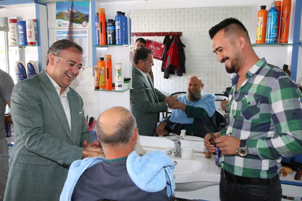 Özdoğan, Gönül Ziyaretlerine Devam Ediyor 