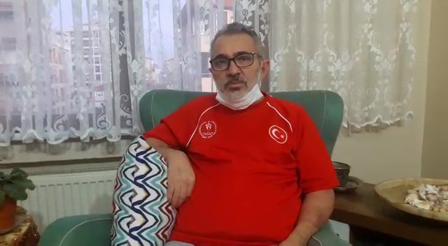 (Özel) 8 günlük korona virüs mücadelesini kazandı, evine döndü 