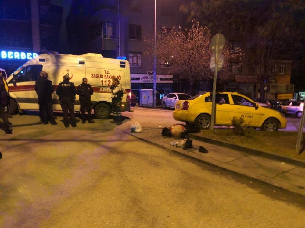 (ÖZEL) Ankara’da sokak ortasında fenalaşan adam hayatını kaybetti 