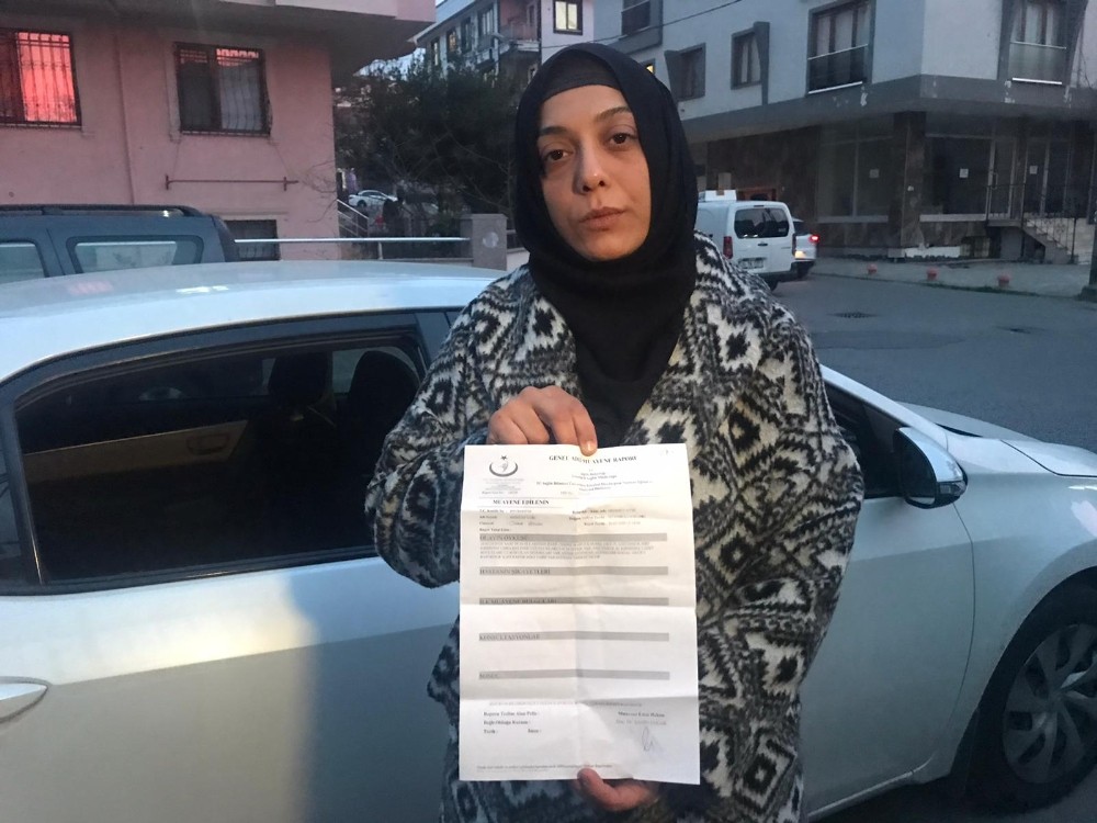 (Özel) Ataşehir’de kadınların trafikte yol verme kavgası karakolda bitti 