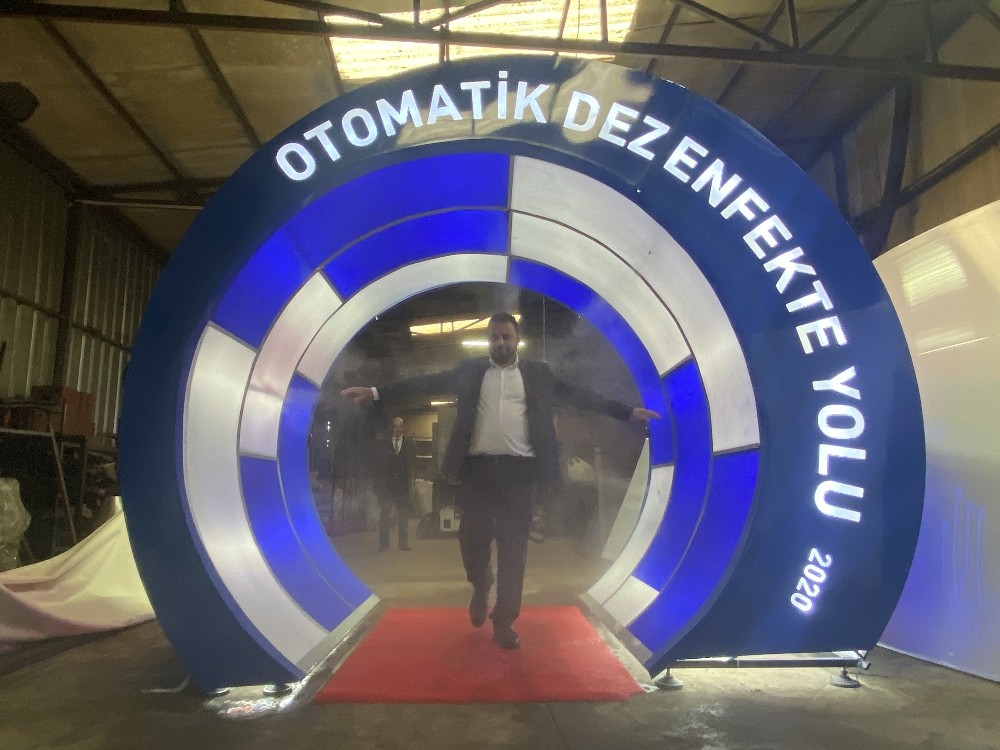 (Özel) Bu da ’Otomatik Dezenfekte Yolu’ 