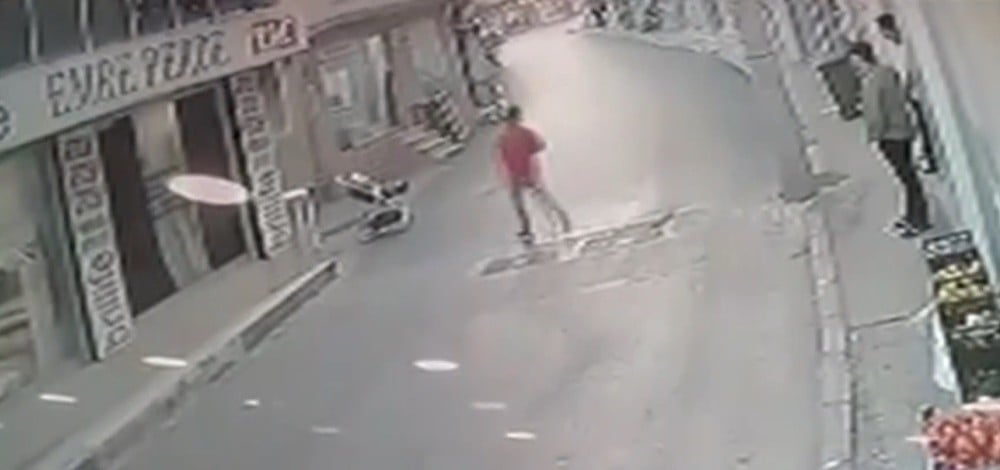(ÖZEL) Bursa’da gencin dikkati faciayı önledi 